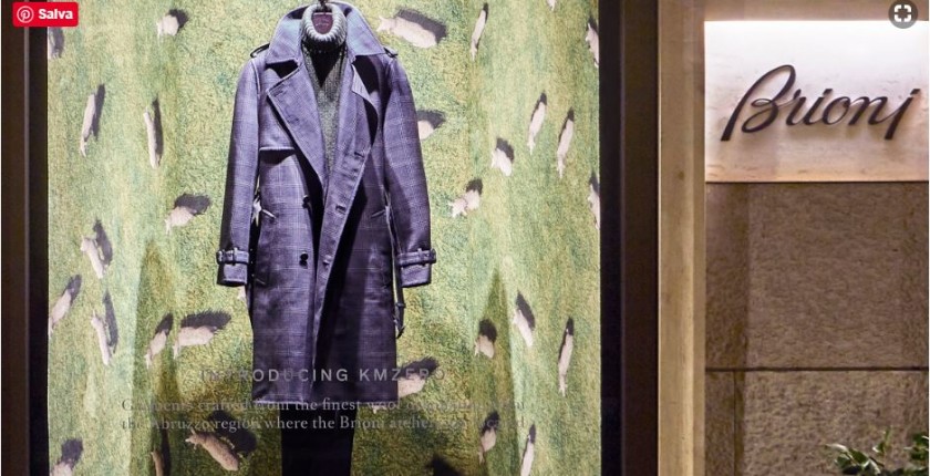 trench Brioni 840x430 1 - BRIONI PRESENTA LA CAPSULE COLLECTION KMZERO, MADE IN ABRUZZO