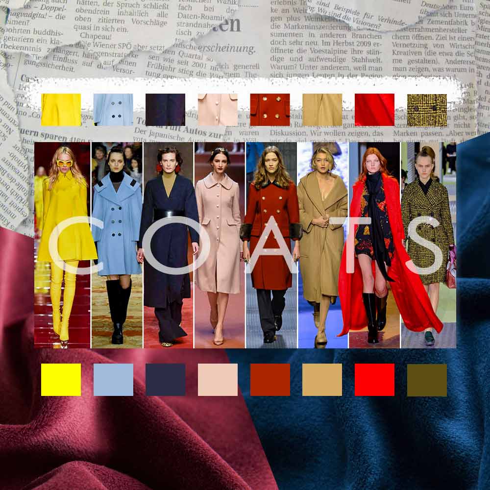 COATS - Moda autunno-inverno 2020/2021: Passione cappotti colorati