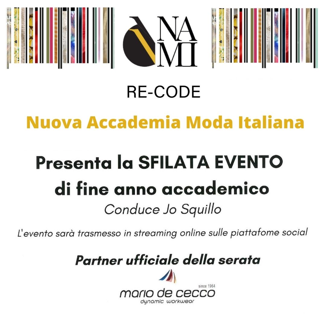 Locandina Recode Sfilata 2021 - Sfilata 2021 - RE-CODE
