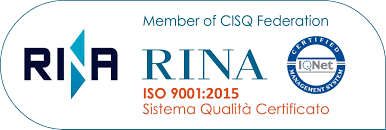 logo rina 2018 - ISO 9001:2015 - Sistema di gestione per la qualità