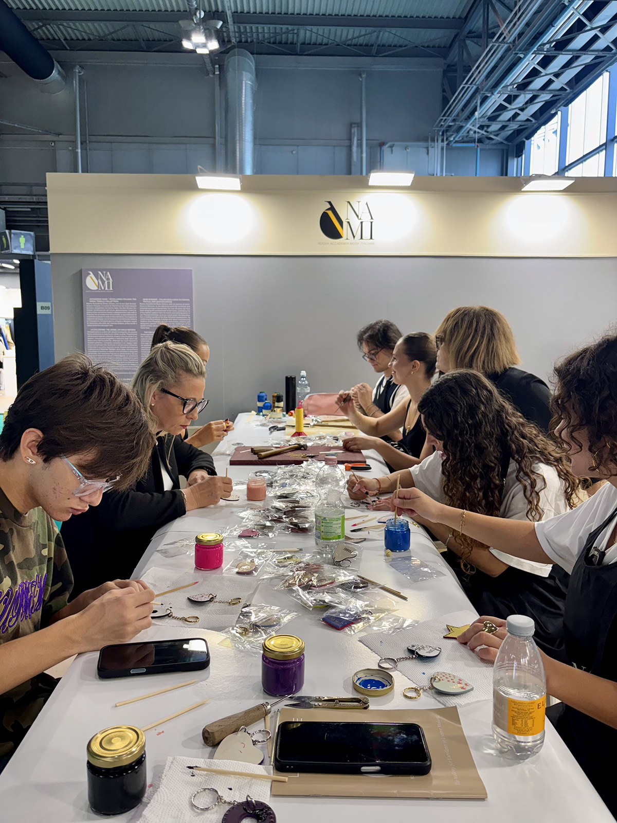 IMG 0171 - Lineapelle: Accademia NAMI protagonista tra talento, artigianalit&agrave; e innovazione